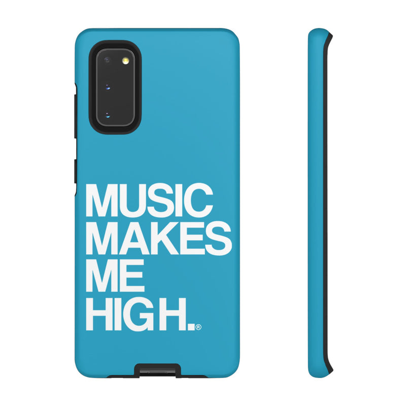 MMMH Classic Phone Case: Turquoise | White