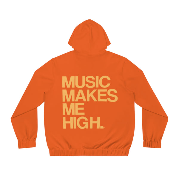 MMMH Unisex Zip Hoodie: Orange | Light Orange