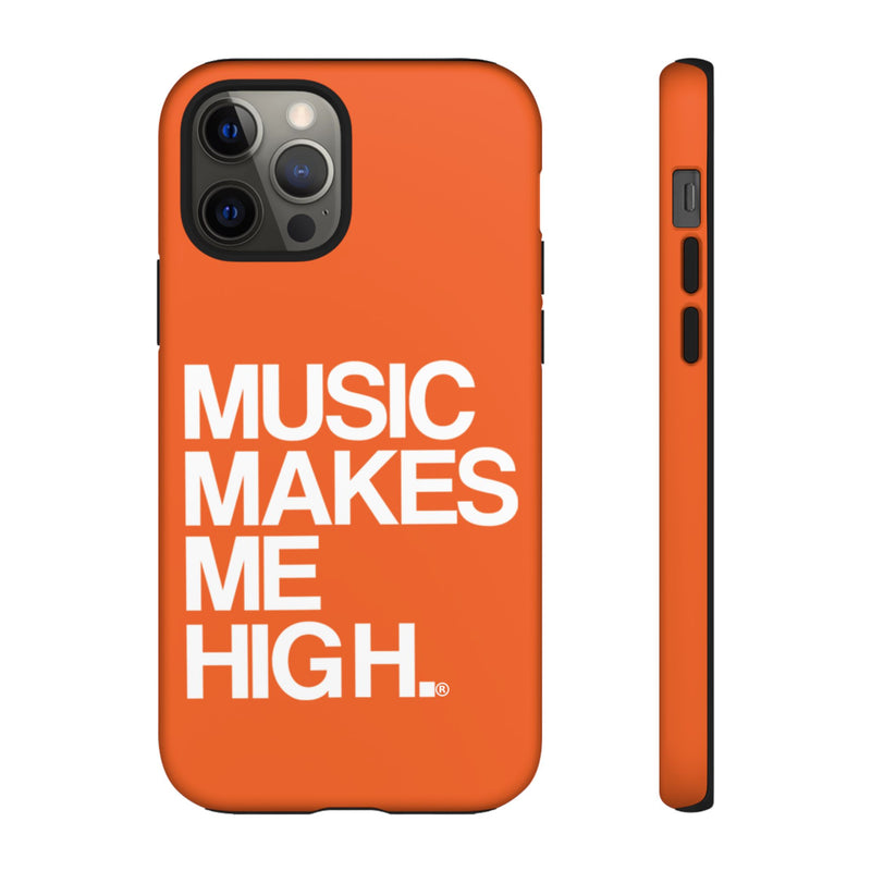 MMMH Classic Phone Case: Orange | White