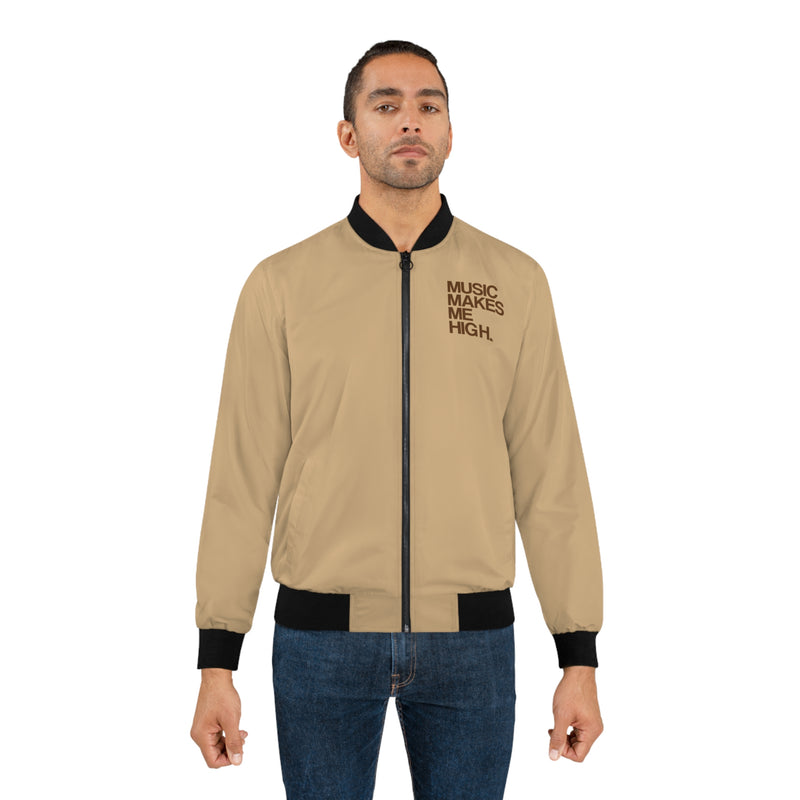 MMMH Unisex Bomber Jacket: Tan | Brown