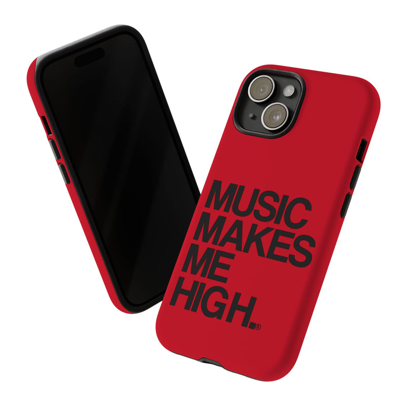 MMMH Classic Phone Case: Dark Red | Black