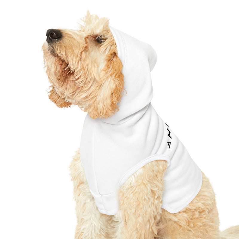 IJTT Pet Hoodie: AT Slash Black | White