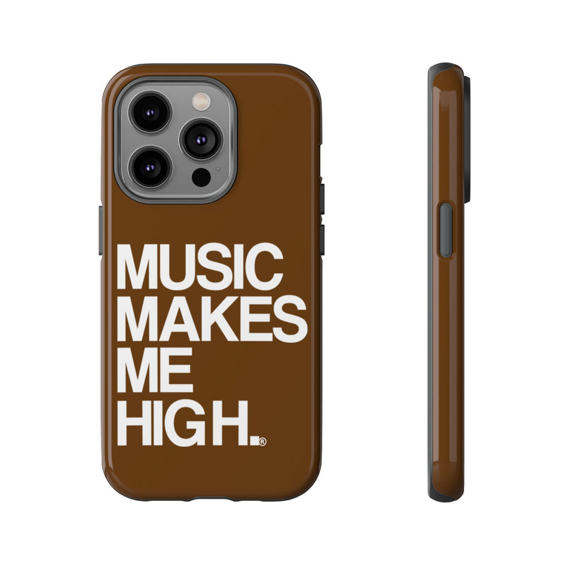 MMMH Classic Phone Case: Brown | White