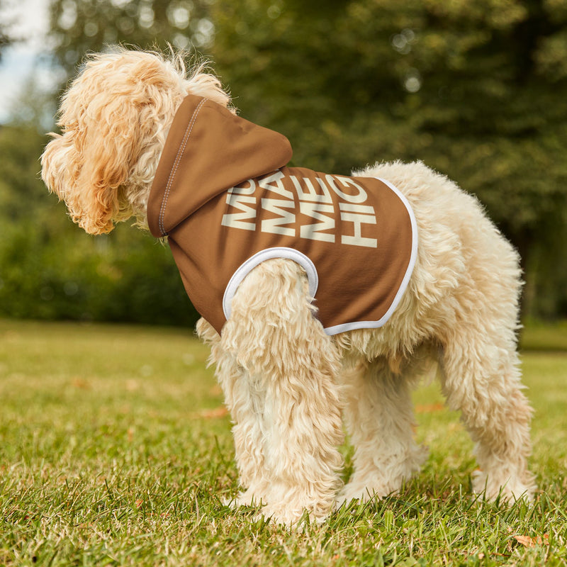 MMMH Pet Hoodie: Light Brown | Beige