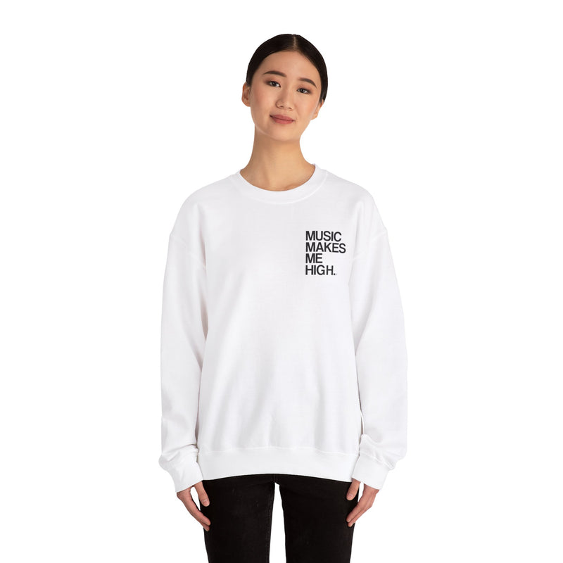 MMMH Unisex Sweatshirt: White | Black