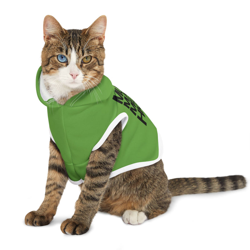 MMMH Pet Hoodie: Green | Black