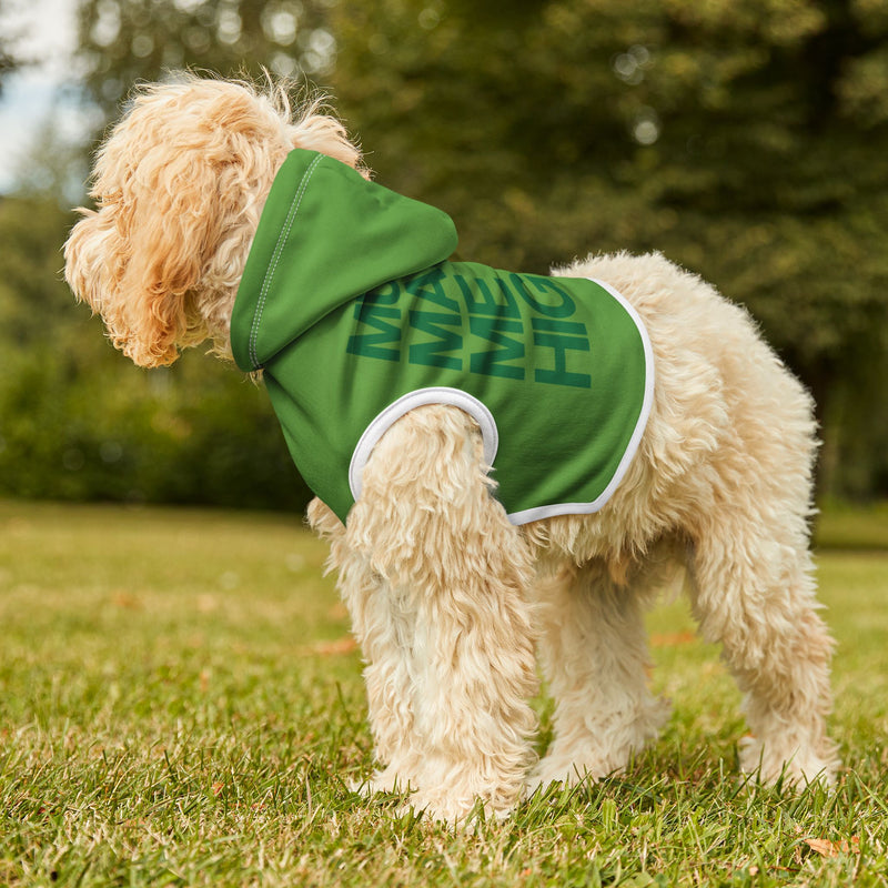 MMMH Pet Hoodie: Green | Dark Green