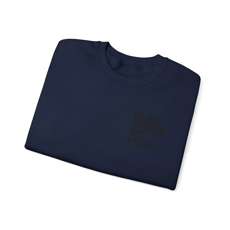 MMMH Unisex Sweatshirt: Navy | Black Lettering