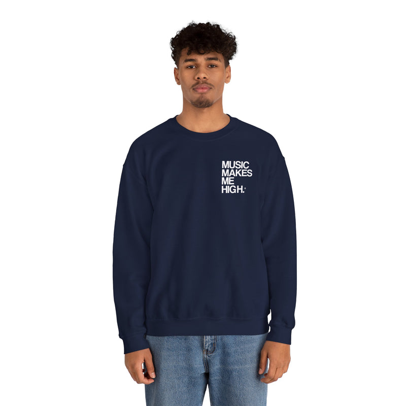 MMMH Unisex Sweatshirt: Navy | White