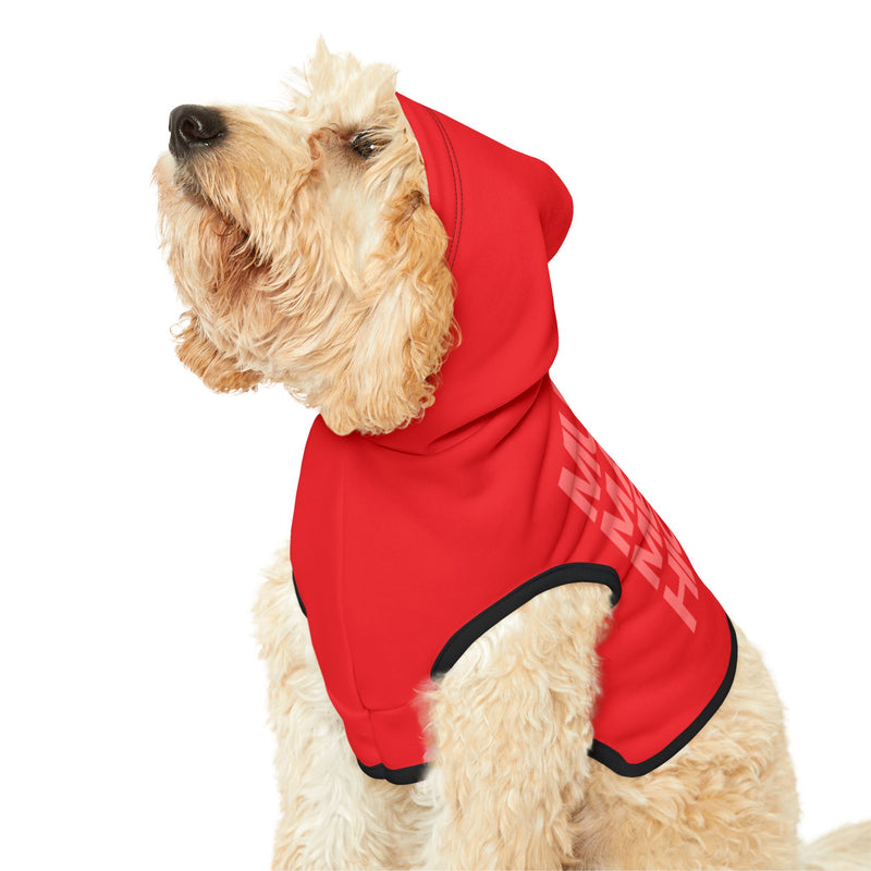 MMMH Pet Hoodie: Red | Light Red