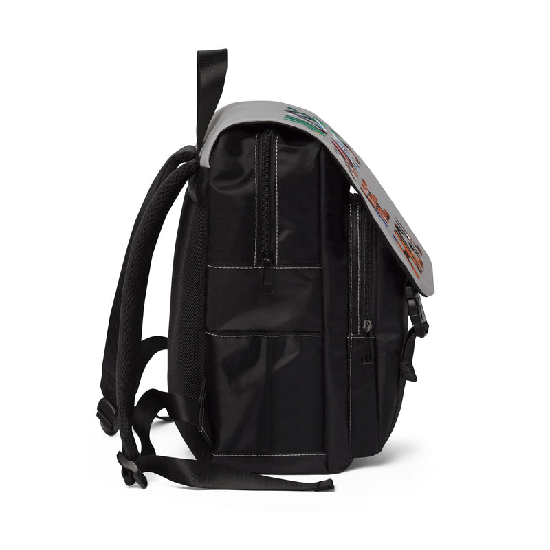 MMMH Backpack: Light Grey | Graffiti