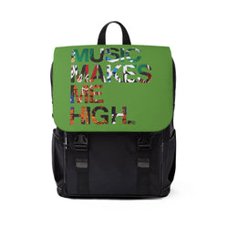 MMMH Backpack: Green | Graffiti