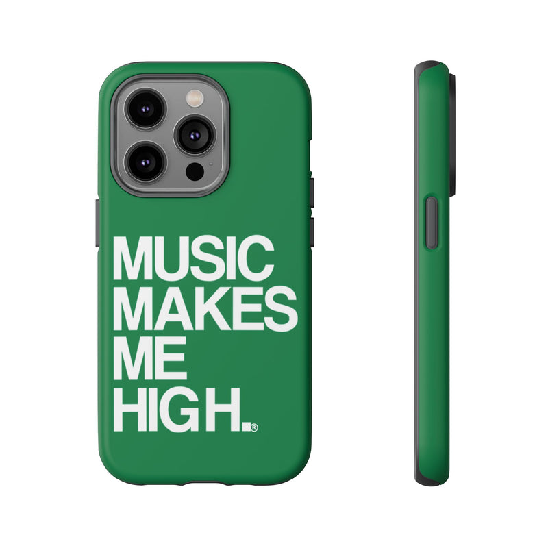 MMMH Classic Phone Case: Dark Green | White