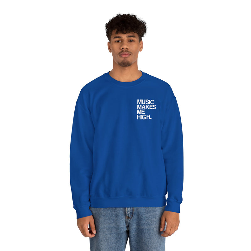 MMMH Unisex Sweatshirt: Royal | White Lettering