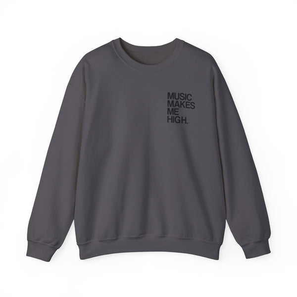 MMMH Unisex Sweatshirt: Charcoal | Black Lettering