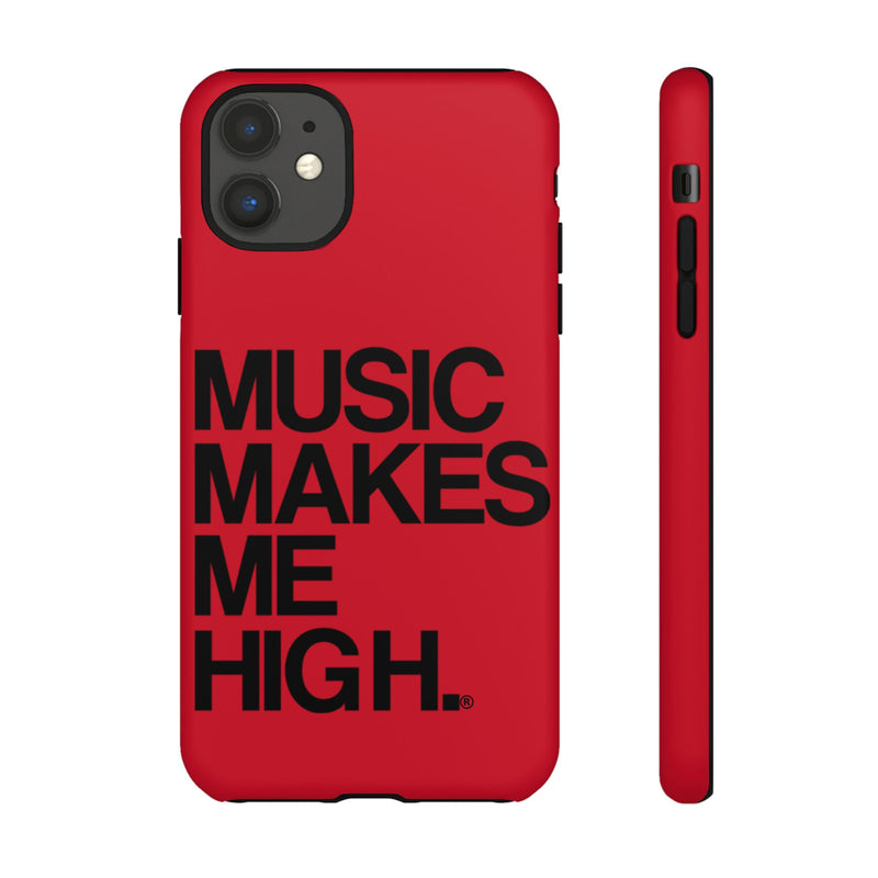 MMMH Classic Phone Case: Dark Red | Black