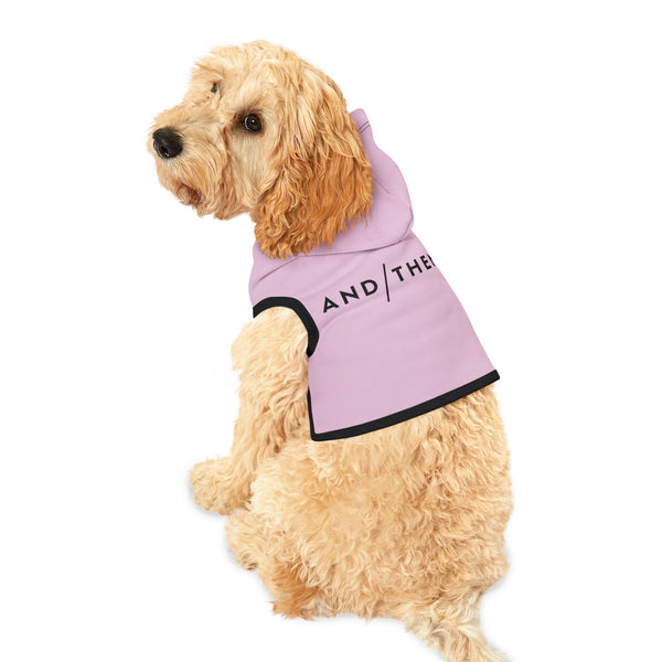 IJTT Pet Hoodie: AT Slash Black | Lilac