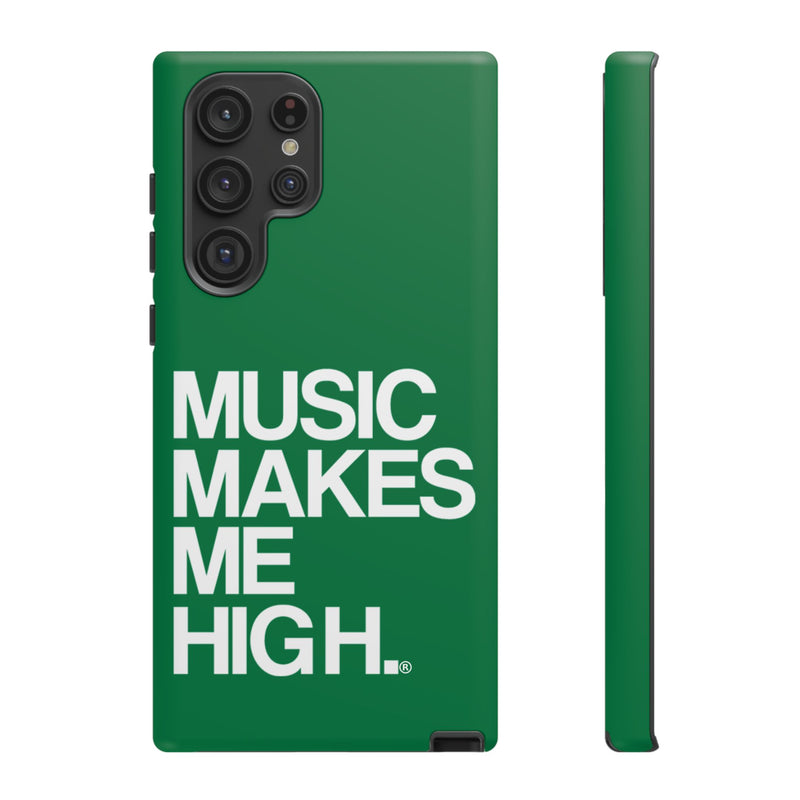 MMMH Classic Phone Case: Dark Green | White