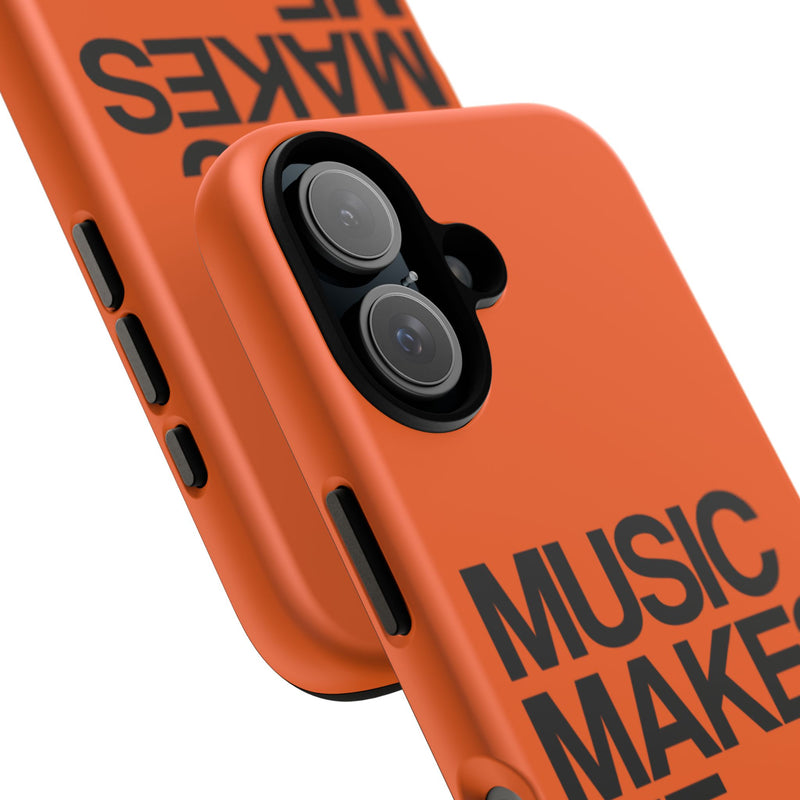 MMMH Classic Phone Case: Orange | Black