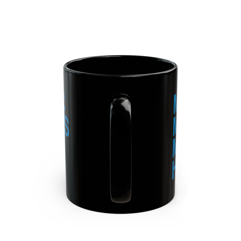 MMMH Black Mug: Sapphire