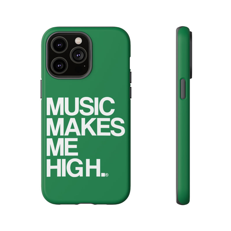 MMMH Classic Phone Case: Dark Green | White