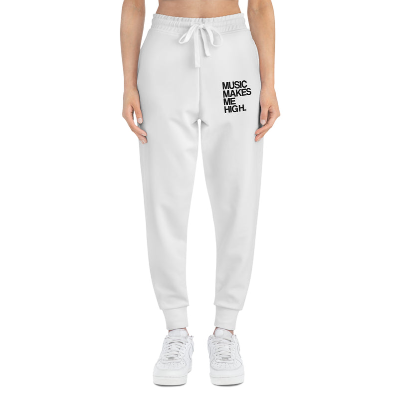 MMMH Unisex Joggers: White | Black