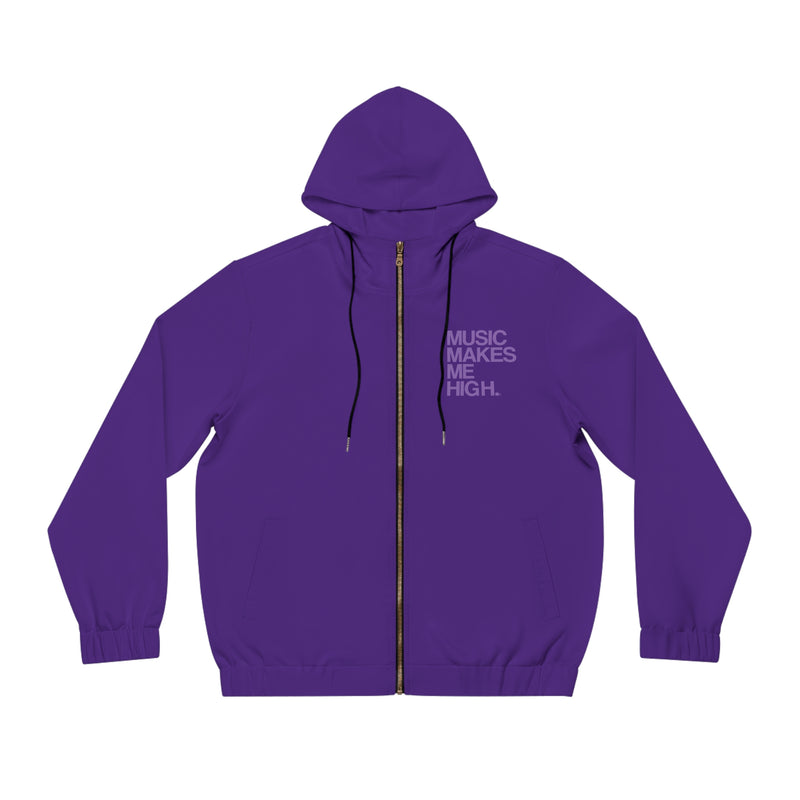 MMMH Unisex Zip Hoodie: Purple | Light Purple