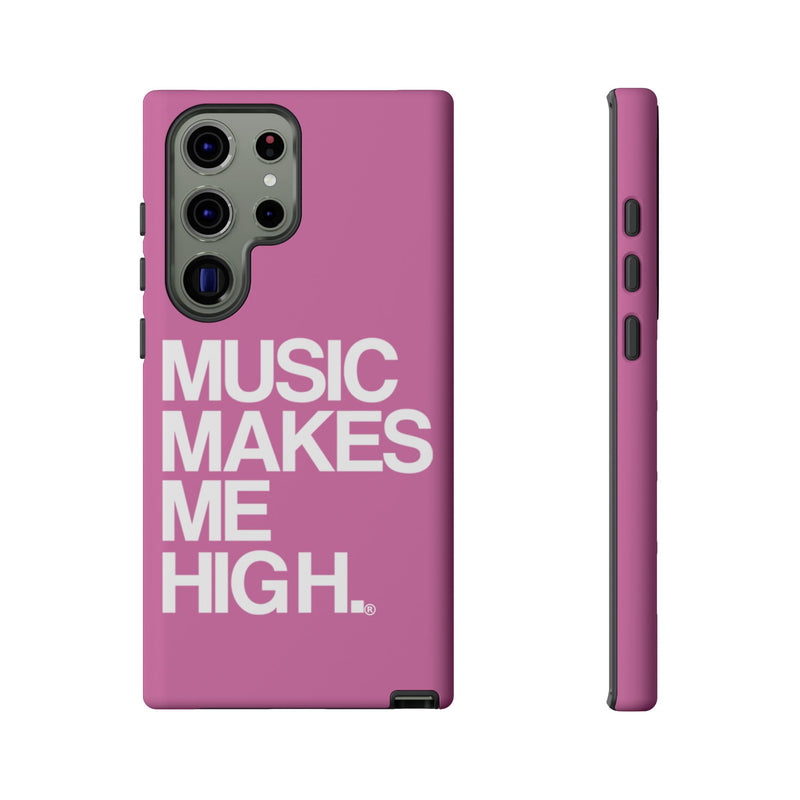 MMMH Classic Phone Case: Light Pink | White