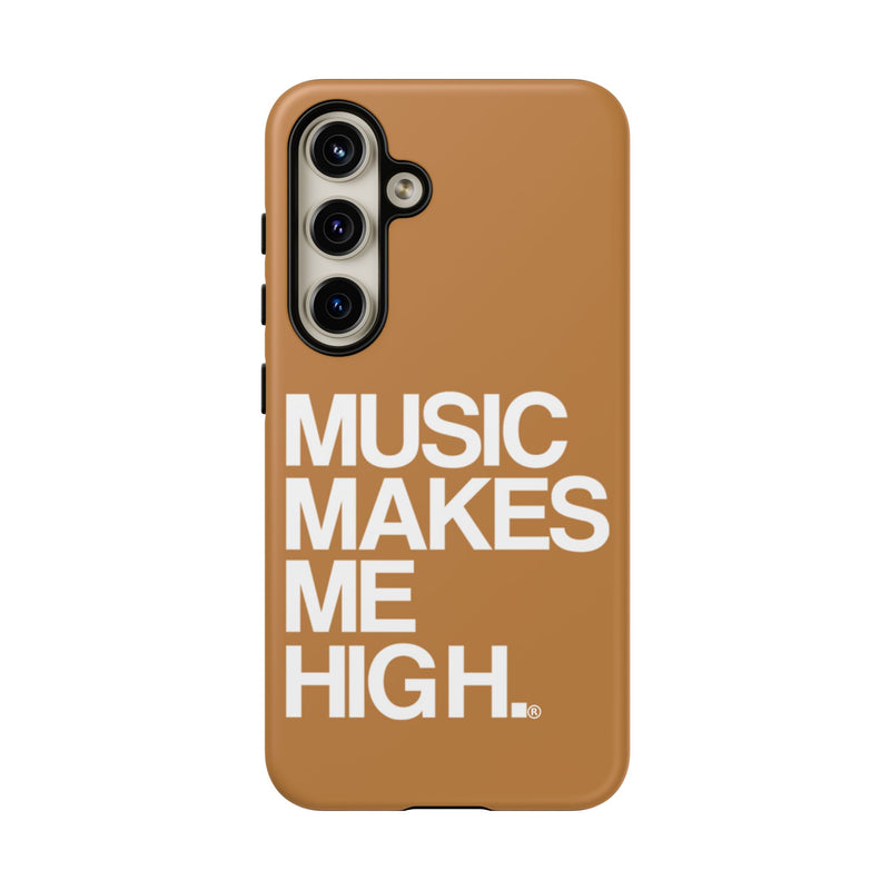 MMMH Classic Phone Case: Light Brown | White