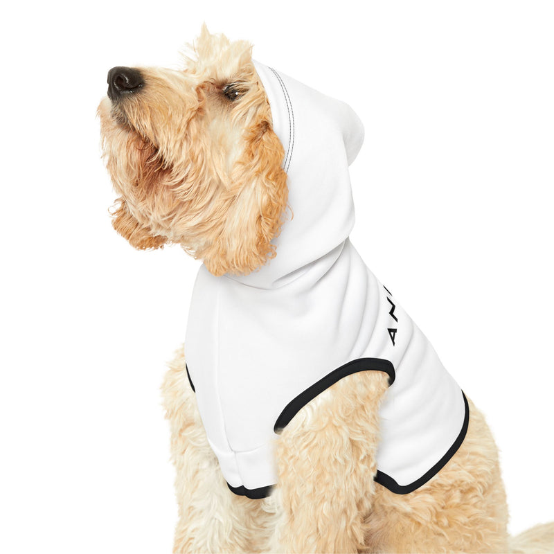 IJTT Pet Hoodie: AT Slash Black | White