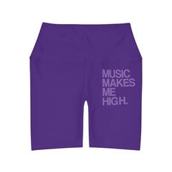 MMMH Yoga Shorts: Purple | Light Purple