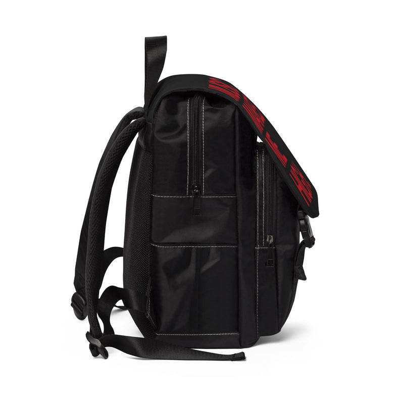 MMMH Backpack: Black | Red