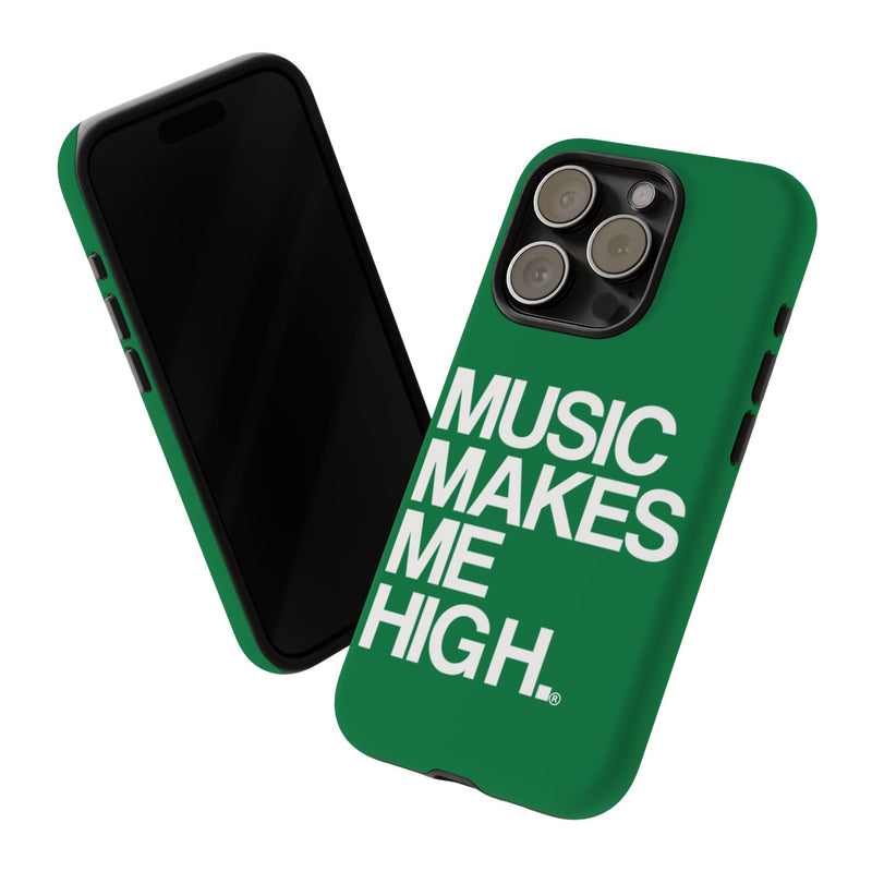 MMMH Classic Phone Case: Dark Green | White