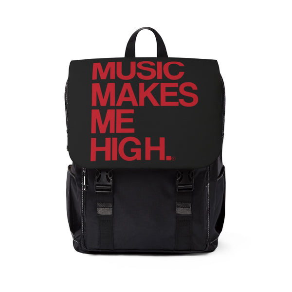 MMMH Backpack: Black | Red