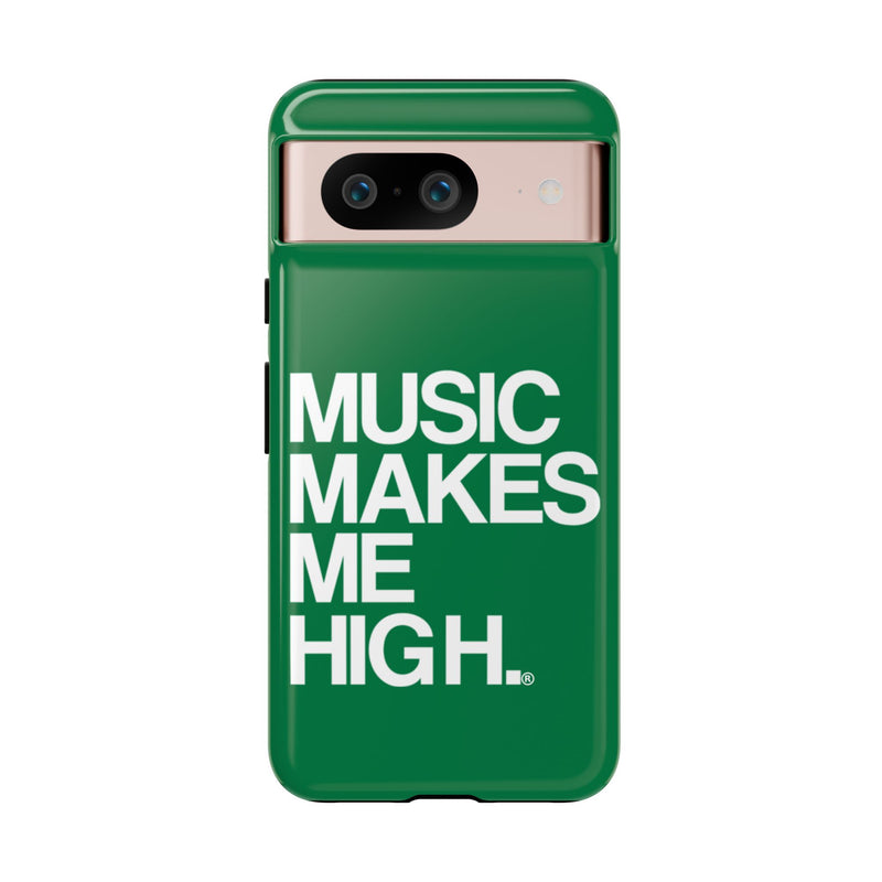 MMMH Classic Phone Case: Dark Green | White