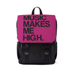 MMMH Backpack: Pink | Black Lettering