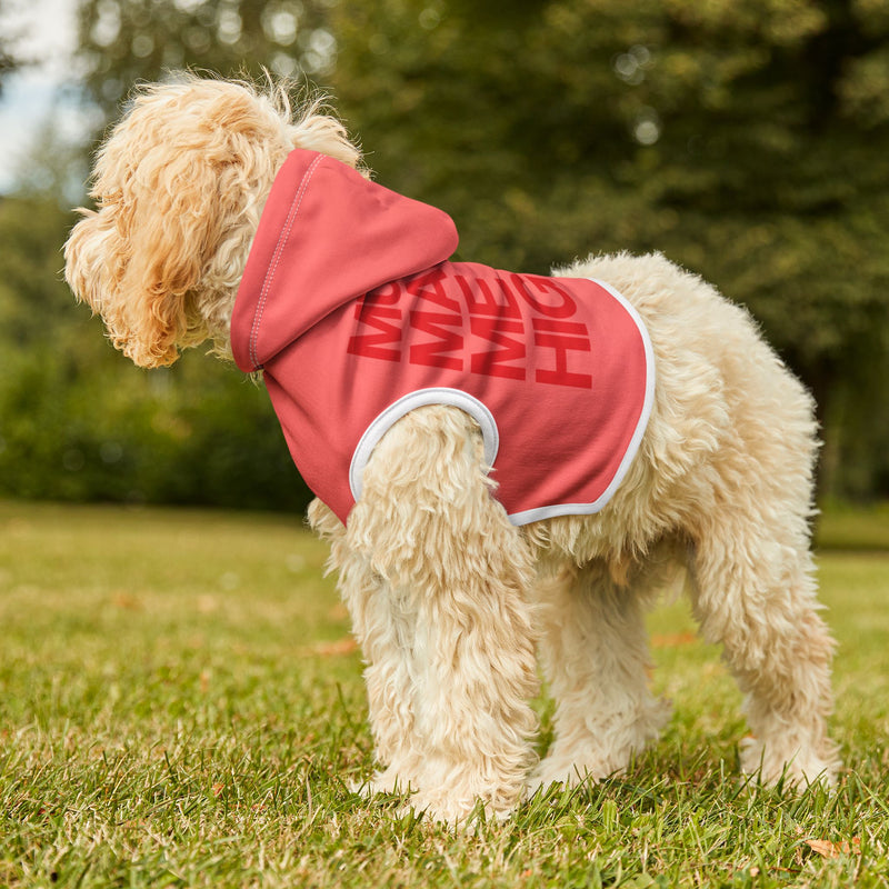 MMMH Pet Hoodie: Light Red | Red