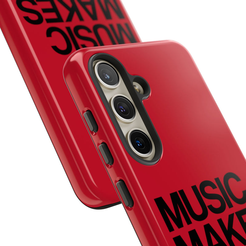 MMMH Classic Phone Case: Dark Red | Black