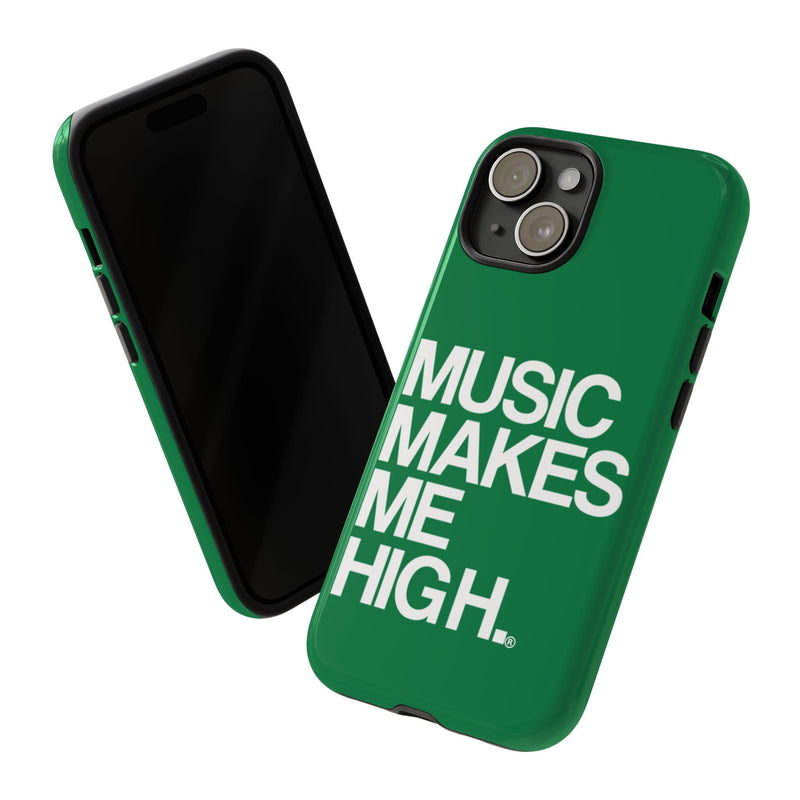 MMMH Classic Phone Case: Dark Green | White