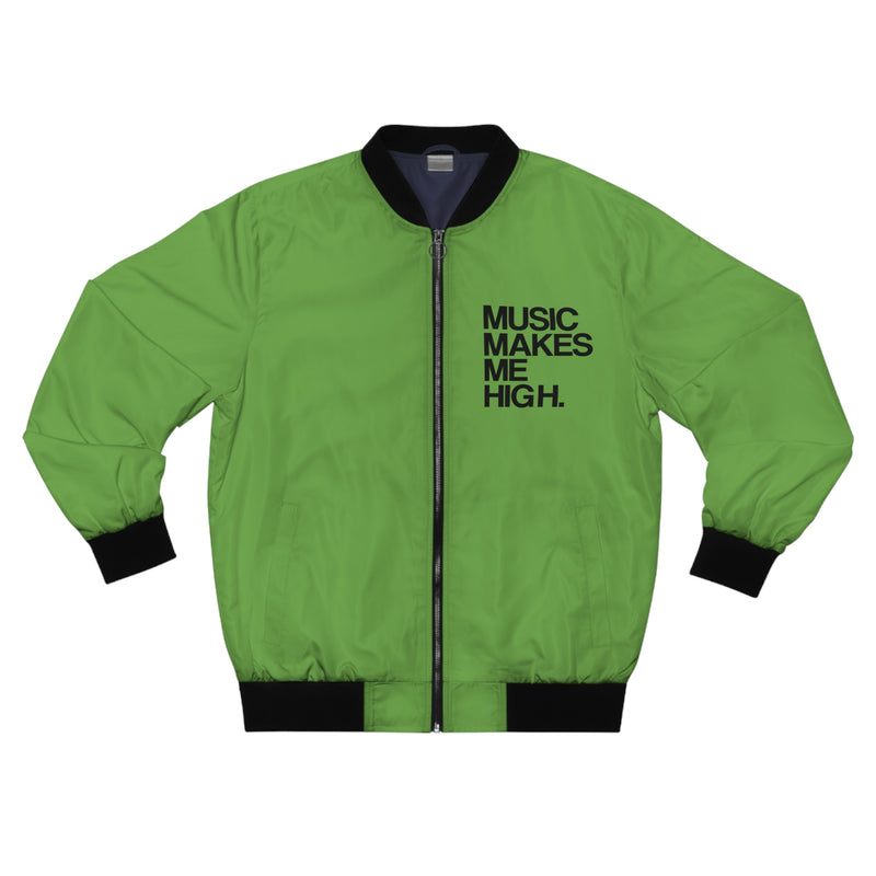 MMMH Bomber Jacket: Green | Black Lettering