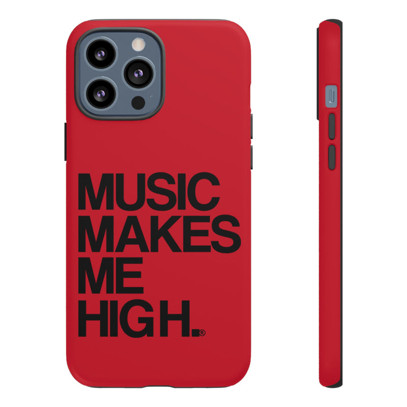 MMMH Classic Phone Case: Dark Red | Black