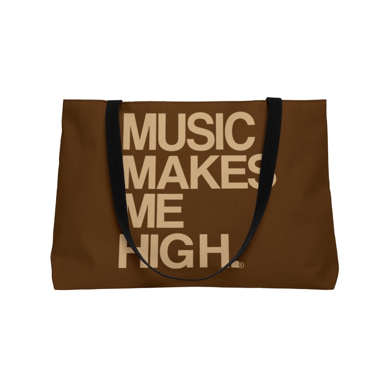 MMMH Weekender Bag (Black Handle): Brown | Tan