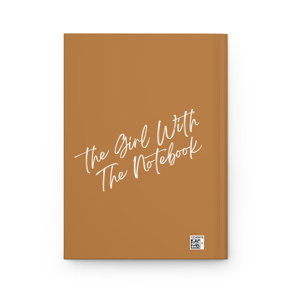 TGWTN Hardcover Journal: White | Light Brown