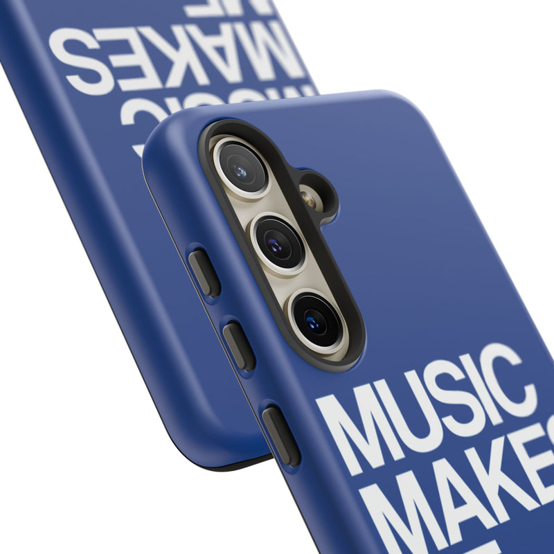 MMMH Classic Phone Case: Dark Blue | White