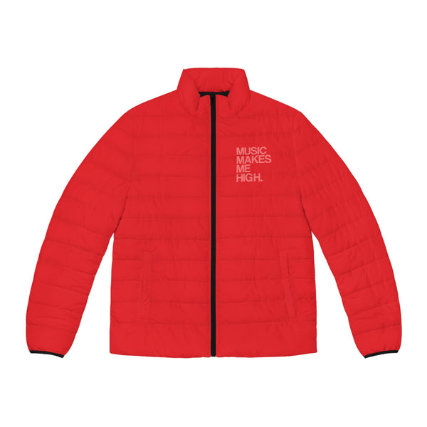 MMMH Men's Puffer Jacket: Red | Light Red