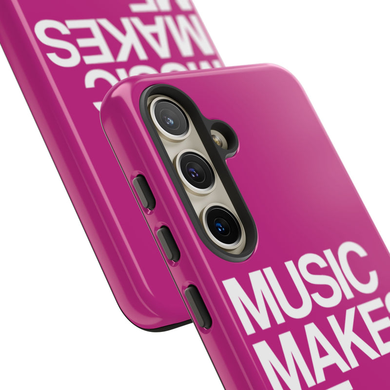 MMMH Classic Phone Case: Pink | White