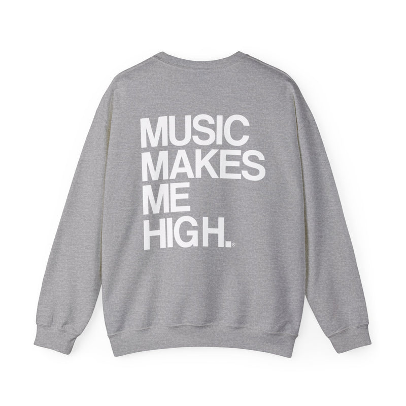 MMMH Unisex Sweatshirt: Sport Grey | White Lettering