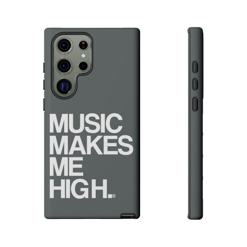 MMMH Classic Phone Case: Dark Grey | White