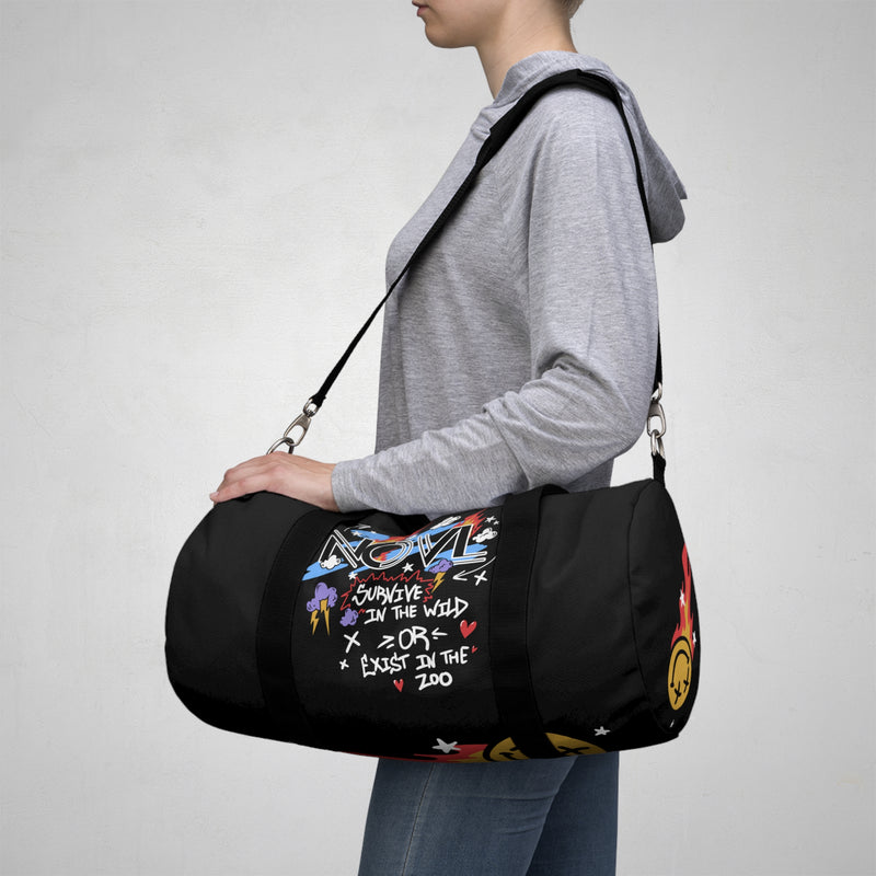 NOVL Duffel Bag: Survive | Black