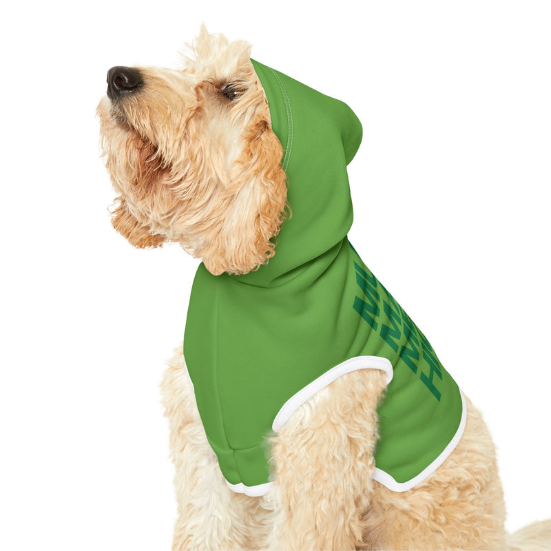 MMMH Pet Hoodie: Green | Dark Green